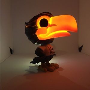 Funko pop toucan custom light up sdcc sticker